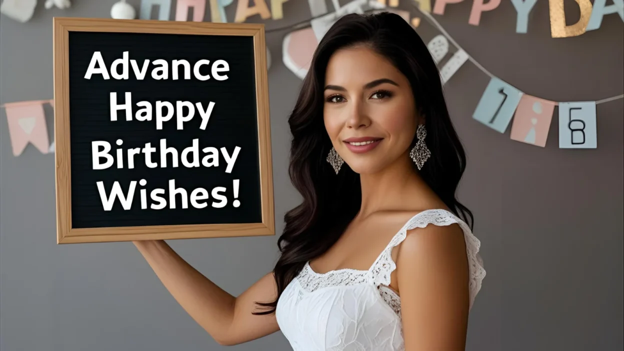 Advance Birthday Wishes