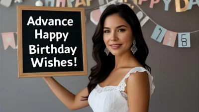 Advance Birthday Wishes
