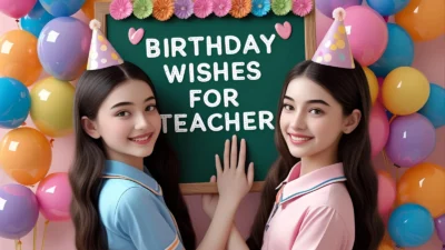 Birthday Wishes for Teacher
