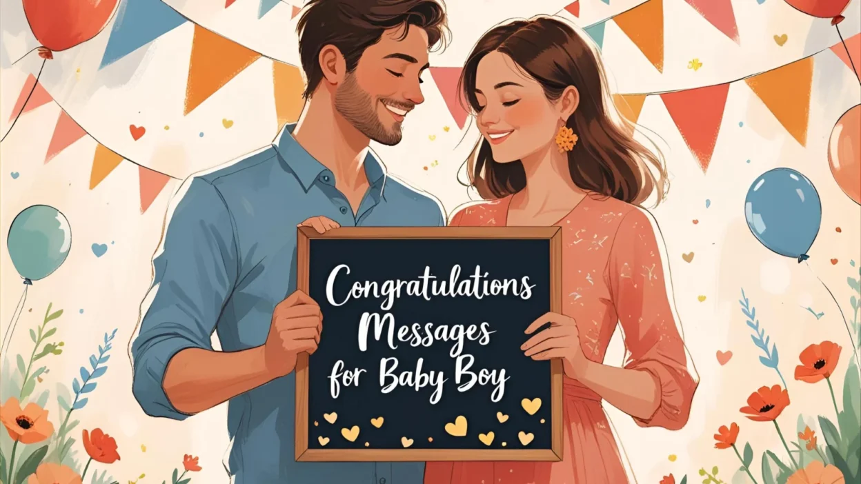 Congratulations Messages for Baby Boy