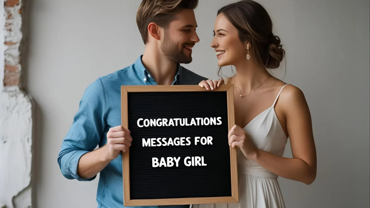 Congratulations Messages for Baby Girl