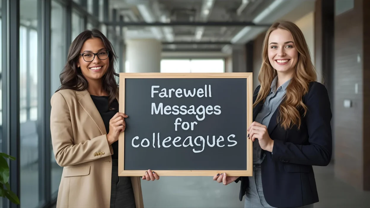 Farewell Messages for Colleagues