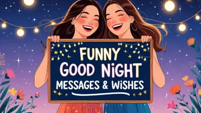 Funny Good Night Messages & Wishes