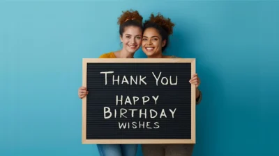 Funny Thank You Messages for Birthday Wishes