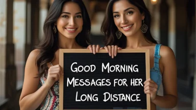 Good Morning Messages for Her Long Distance