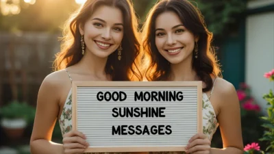 Good Morning Sunshine Messages