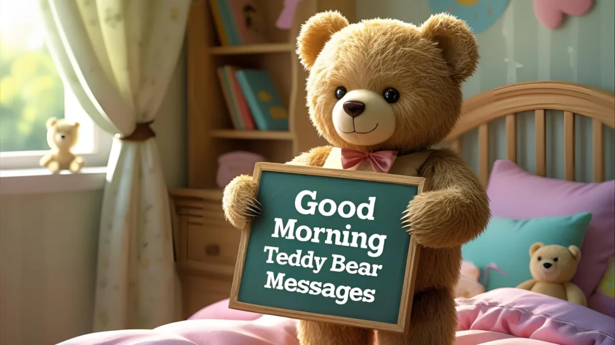 Good Morning Teddy Bear Messages