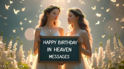 Happy Birthday in Heaven Messages