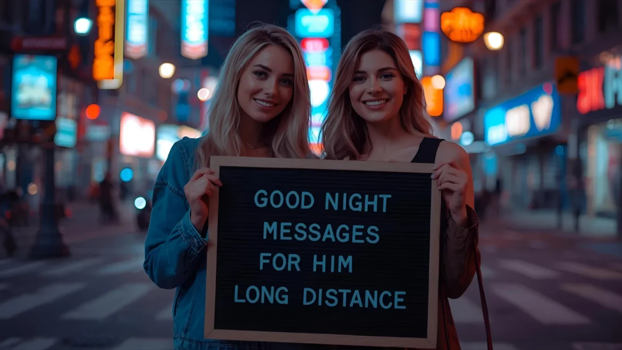 Good Night Messages for Him Long Distance