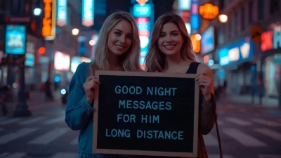 Good Night Messages for Him Long Distance
