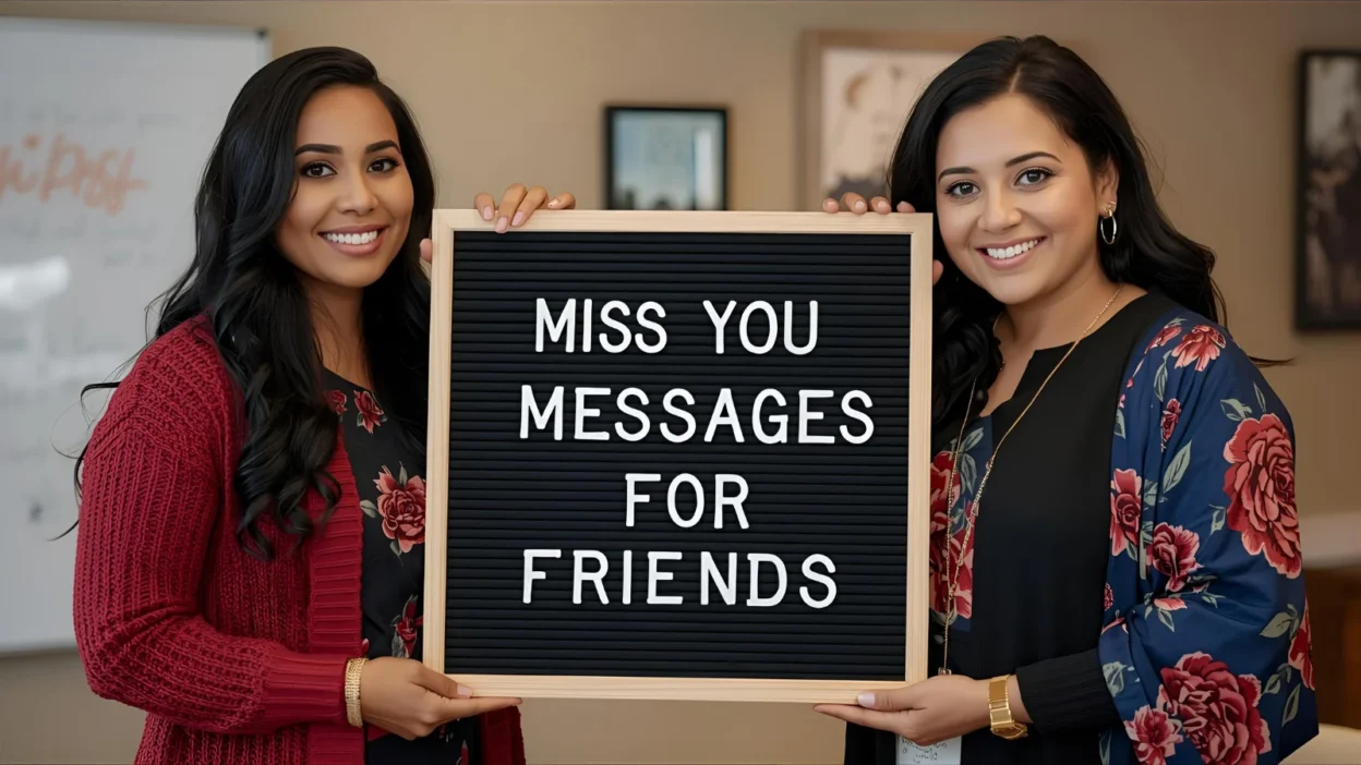 Miss You Messages for Friends