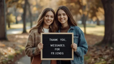 Thank You Messages for Friends