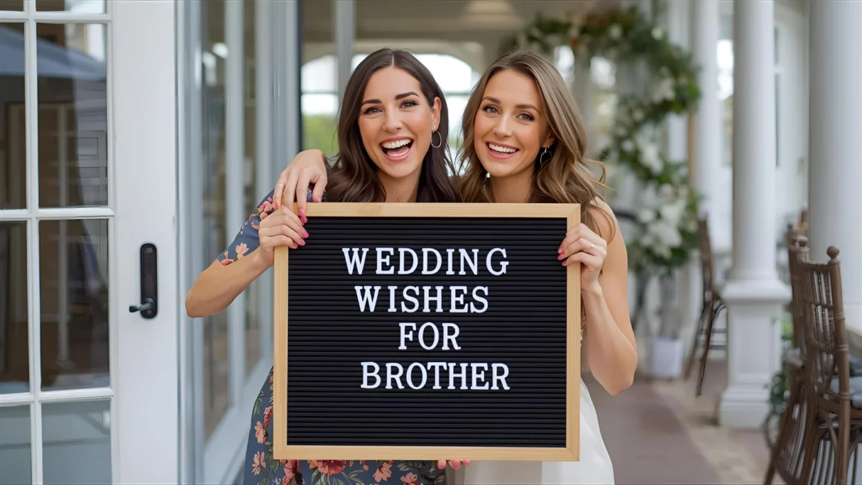 Wedding Wishes for Brother