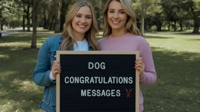 Dog Congratulations Messages