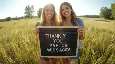 Thank You Pastor Messages