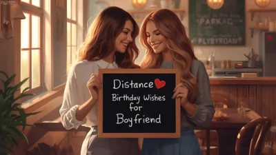 Distance Birthday Wishes for Boyfriend