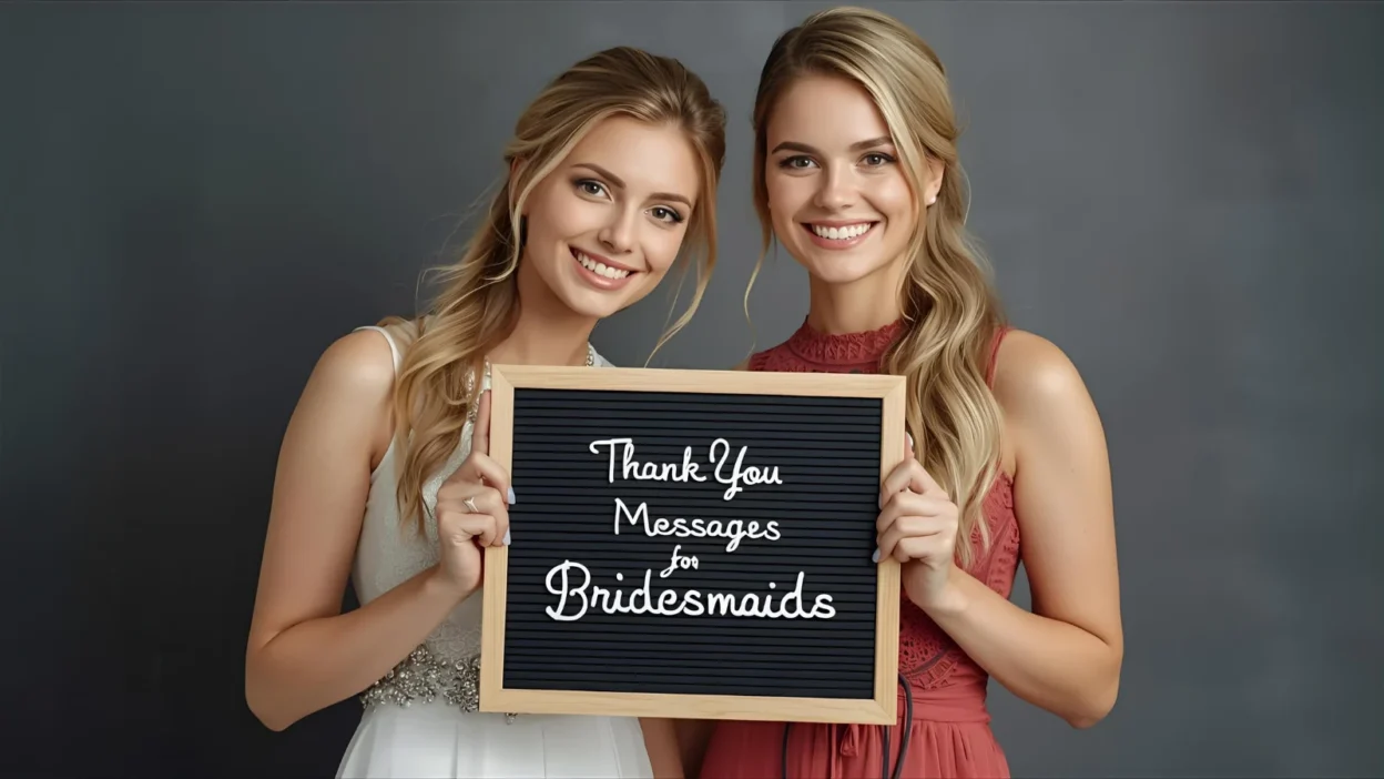 Thank You Messages for Bridesmaids