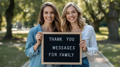 Thank You Messages for Family
