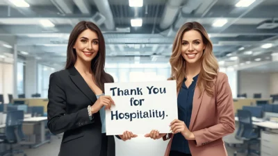 Thank You Messages for Hospitality
