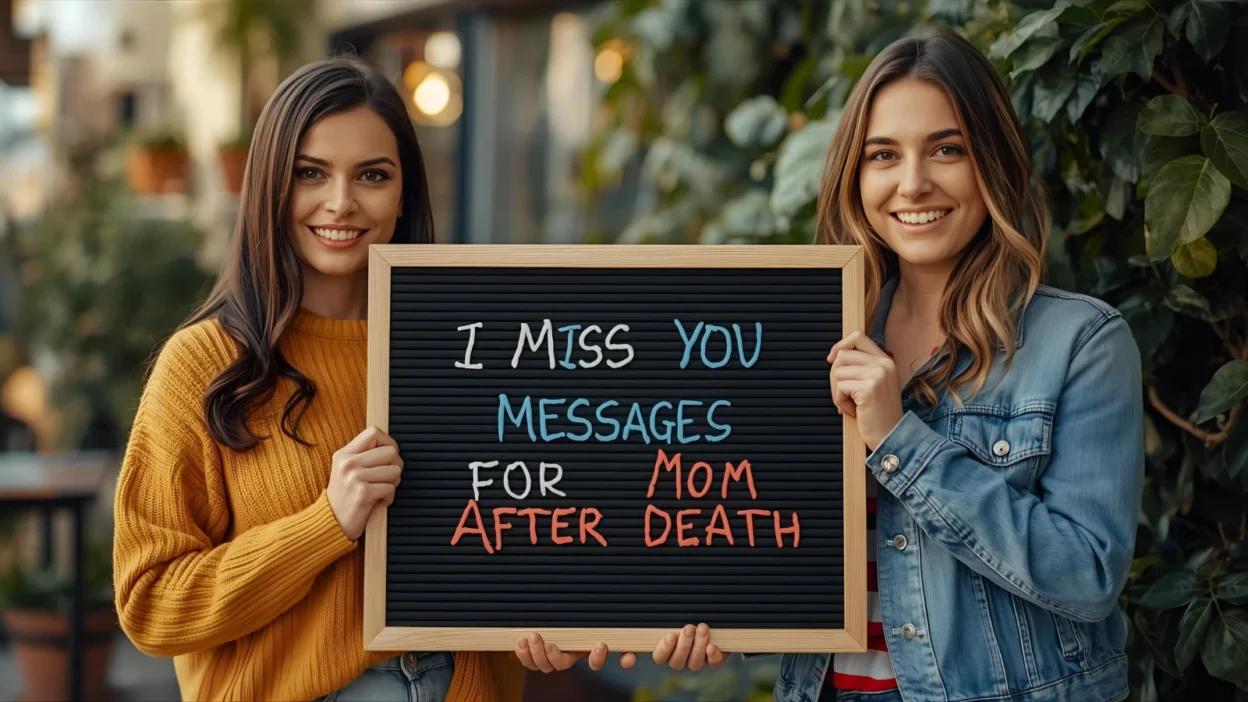 I Miss You Messages for Mom After Death