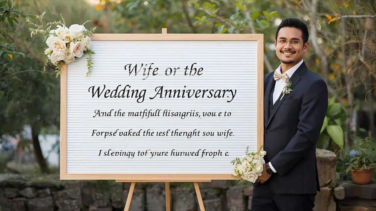 Wedding Anniversary Wishes for Wife